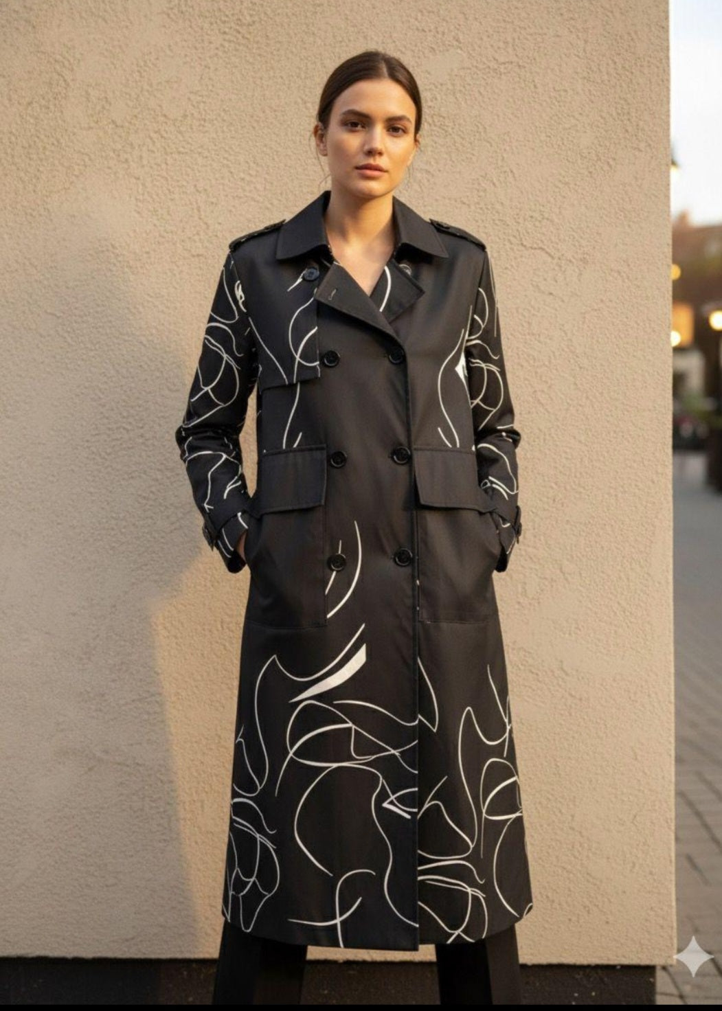 Picasso Trench Mac