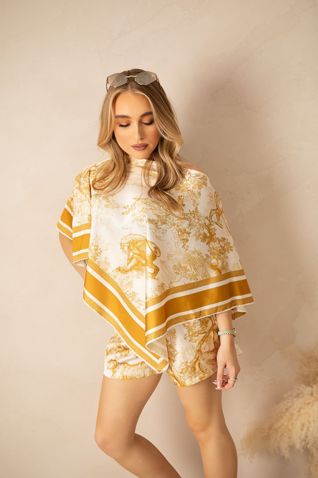 Toscana Cape shorts Co Ord set