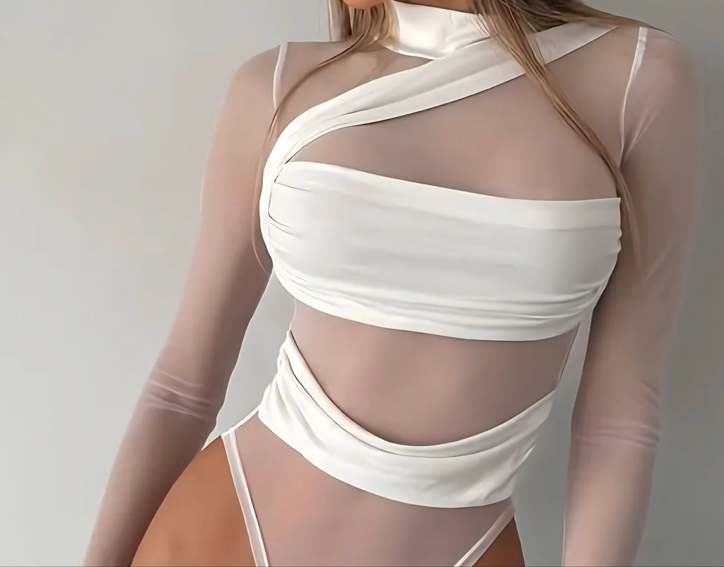 Angel Veil Mesh bodysuit
