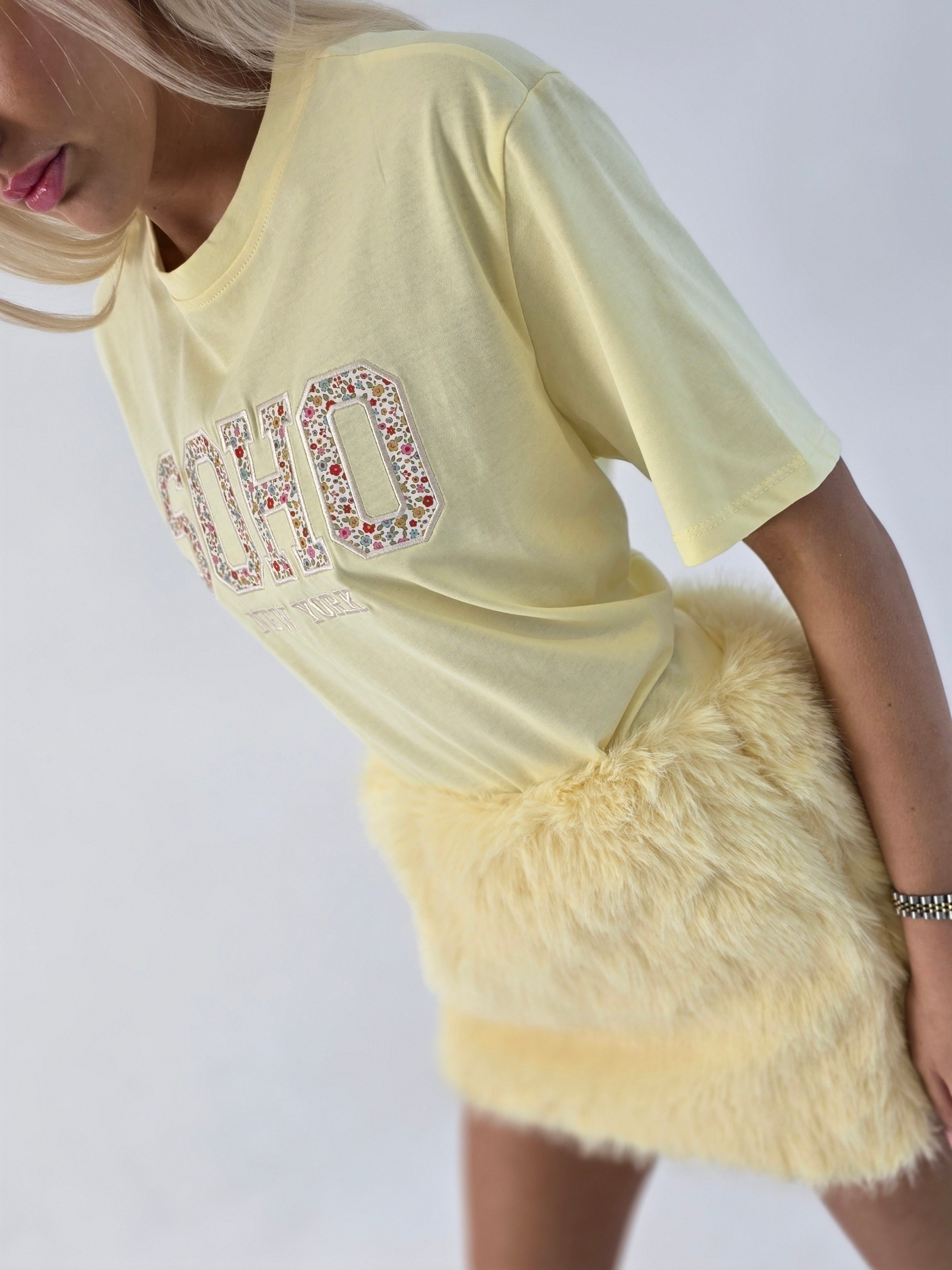 Soho Garden Embroidered Tee 🌸