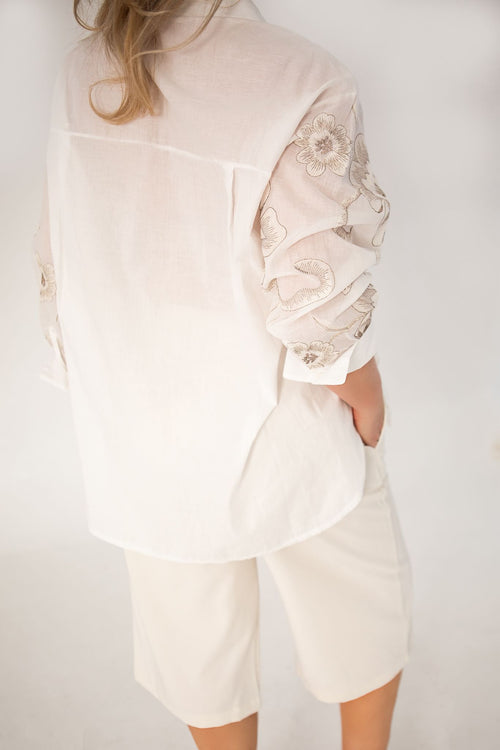Bronze blossom 100% Cotton shirt