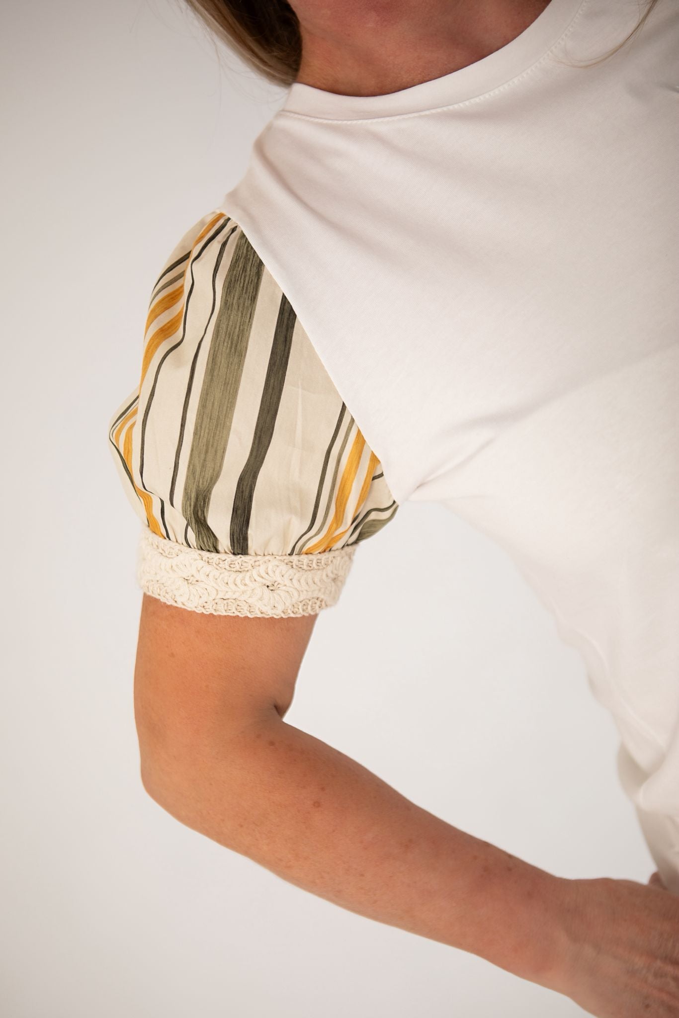 Boho Luxe puff sleeve Tee