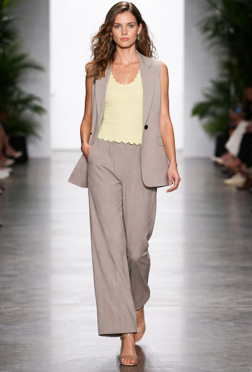 The Soft Power Suit Taupe