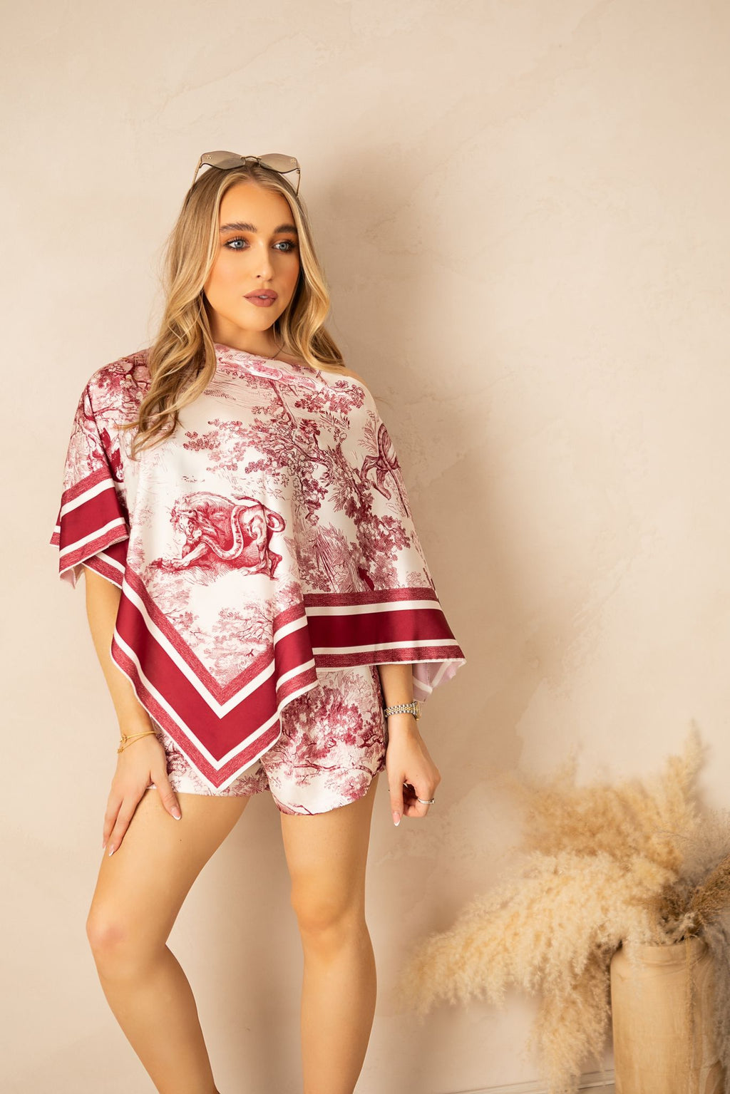 Toscana Cape shorts Co Ord set