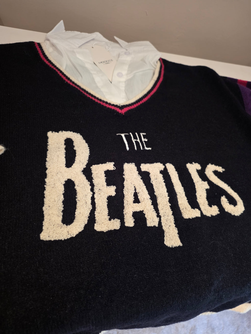 Vintage beatles knit